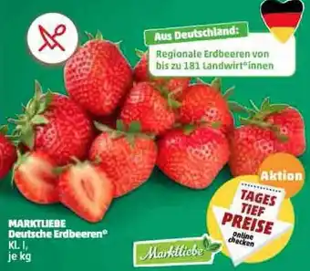 PENNY Marktliebe Deutsche Erdbeeren Angebot