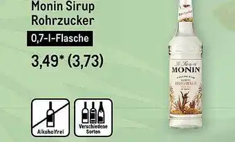 METRO Monin Sirup Rohrzucker Angebot