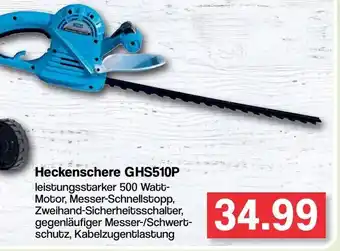 Famila Nord West Güde Heckenschere GHS510P Angebot