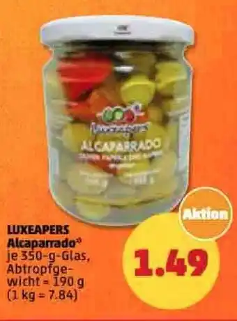 PENNY Luxeapers Alcaparrado 350 g Glas Angebot