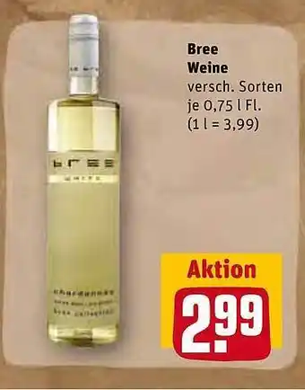 REWE Kaufpark Bree Weine Angebot