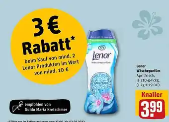 REWE Kaufpark Lenor Wäscheparfüm Angebot