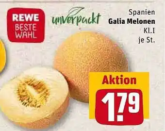 REWE Kaufpark Rewe Beste Wahl Galia Melonen Angebot