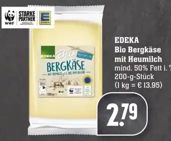 Edeka Neukauf Edeka Bio Bergkäse mit Heumilch 200 g Angebot