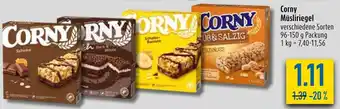 diska Corny Musli Riegel 96-150g Angebot