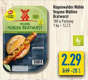 diska Rugenwalder Muhle Vegane Muhlen Bratwurst 180g Angebot