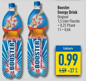 diska Booster Energy Drink 1.5L Angebot