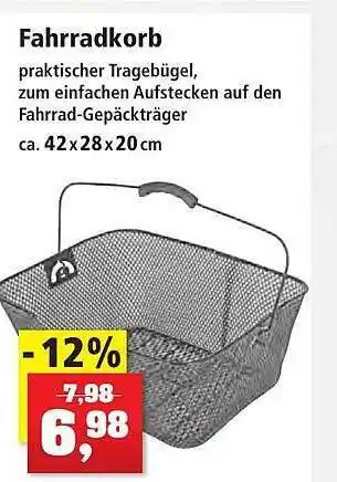 Thomas Philipps Fahrradkorb Angebot
