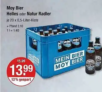 V Markt Moy Bier Helles Oder Natur Radler Angebot