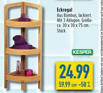 diska Kesper Eckregal Angebot