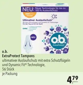 CITTI Markt o.b. ExtraProtect Tampons 56st Angebot