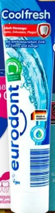 Aldi Nord Zahncreme Coolfresh Angebot
