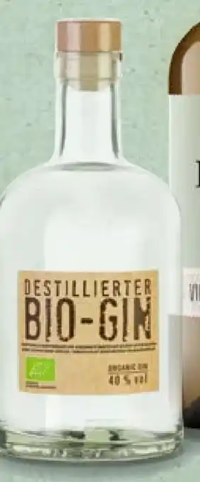 Aldi Nord Destillierter Bio-Gin Angebot