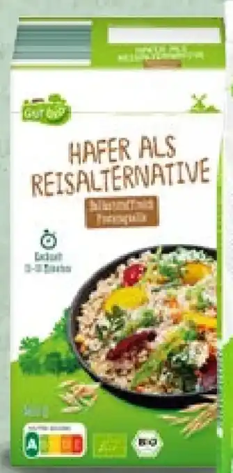 Aldi Nord Bio-Hafer als Reisalternative Angebot