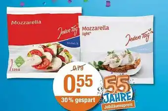 V Markt Jeden Tag Mozzarella Angebot