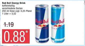 Marktkauf Red Bull Energy Drink Angebot