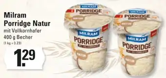 Meyer's Frischemarkt Milram Porridge Natur 400 g Becher Angebot