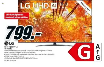 MediaMarkt LG 4K UHD TV 55" | 55UQ91009LA Angebot