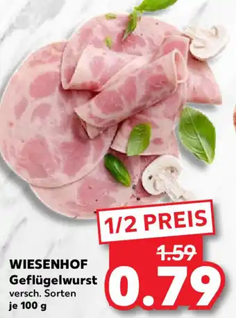 Kaufland Wiesenhof Geflügelwurst 100 g Angebot