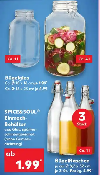 Kaufland Spice & Soul Einmach Behälter Angebot