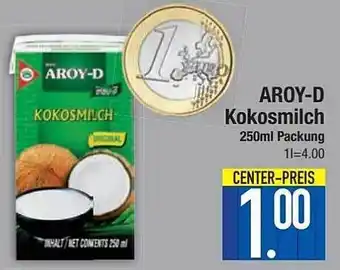 E-Center Aroy-d Kokosmilch Angebot