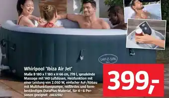 Bauhaus Lay-Z-Spa Whirlpool Ibiza Air Jet Angebot