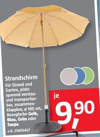 Bauhaus Strandschirm Angebot
