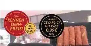 Edeka Zurheide Cevapcici Mit Käse Angebot