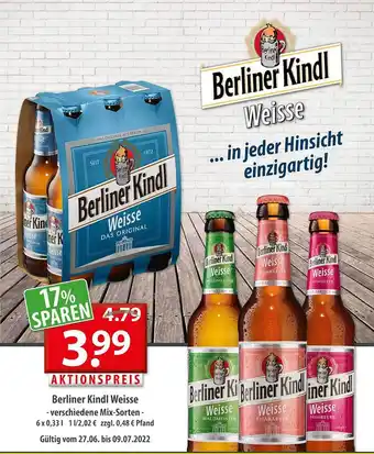 Getränkeland Berliner Kindl Weisse Angebot