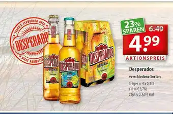 Getränkeland Desperados Verschiedene Sorten Angebot