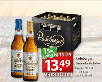 Getränkeland Radeberger Pilsner Oder Alkoholfrei Angebot