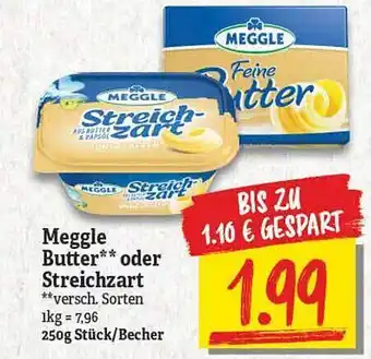 NP Discount Meggle Butter Oder Streichzart Angebot