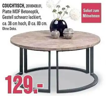 Franz Knuffmann Couchtisch Angebot