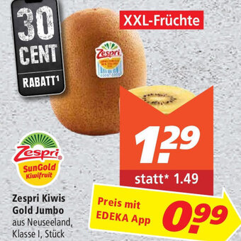 Marktkauf Zespri Kiwi Gold Jumbo Angebot