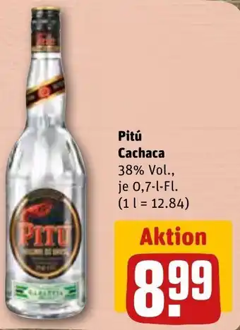 REWE Center Pitú Cachaca 0,7 L-Fl. Angebot