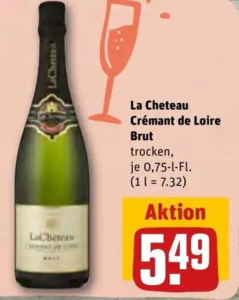 REWE Center La Cheteau Crémant de Loire Brut 0,75 L-Fl. Angebot