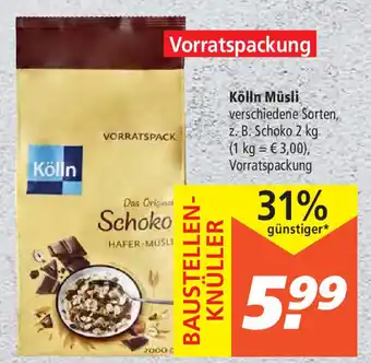 Marktkauf Kolln Musli Angebot