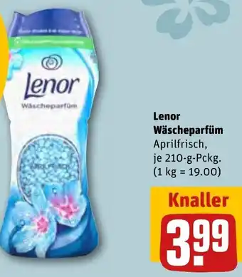 REWE Center Lenor Wäscheparfüm 210 g Pckg. Angebot