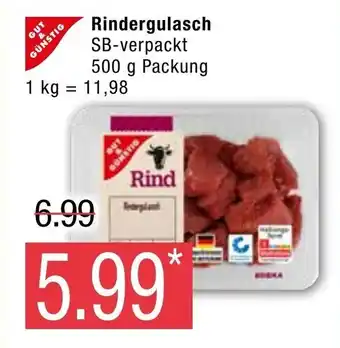 Marktkauf Rindergulasch 500g Angebot