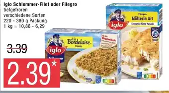 Marktkauf iglo Schlemmerfilet o. Filegro 220-380g Angebot