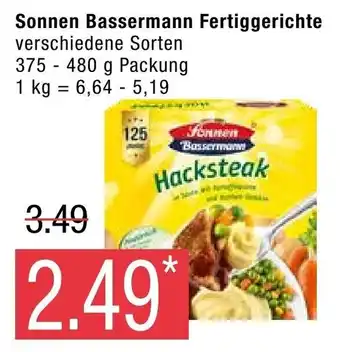 Marktkauf Sonnen Bassermann Fertiggerichte 375-480g Angebot