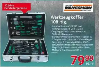 Selgros Manesmann Werkzeugkoffer 108-tlg Angebot