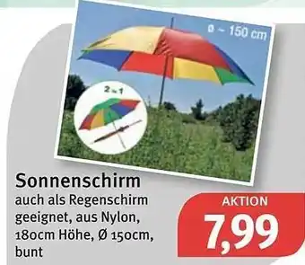 Feneberg Sonnenschirm Angebot