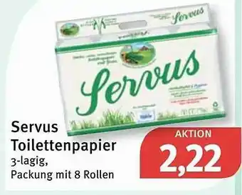 Feneberg Servus Toilettenpapier Angebot