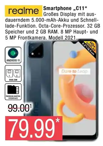 Marktkauf Realme Smartphone C11 Angebot