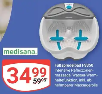 Globus Medisana Fuẞsprudelbad FS350 Angebot