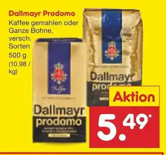 Netto Marken-Discount Dallmayr Prodomo Kaffee 500g Angebot