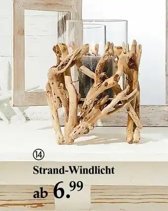 Woolworth Strand Windlicht Angebot