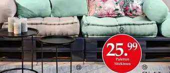 Woolworth Paletten Sitzkissen Angebot