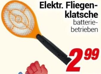 CENTERSHOP Elektr. Fliegenklatsche Angebot